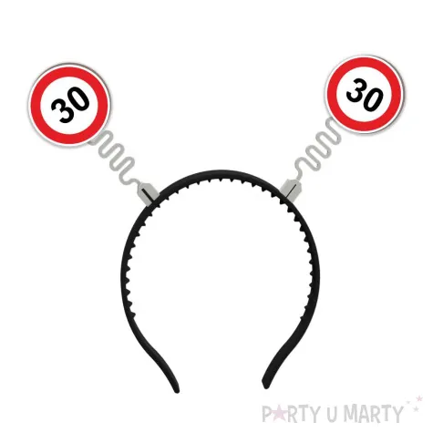 opaska party 30 urodziny traffic birthday