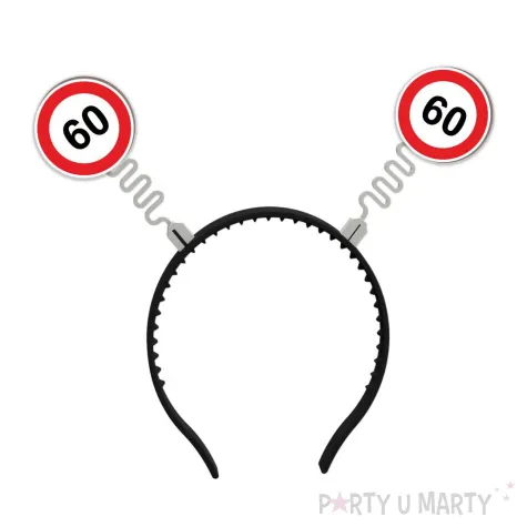 opaska party 60 urodziny traffic birthday