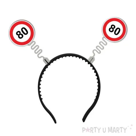 opaska party 80 urodziny traffic birthday