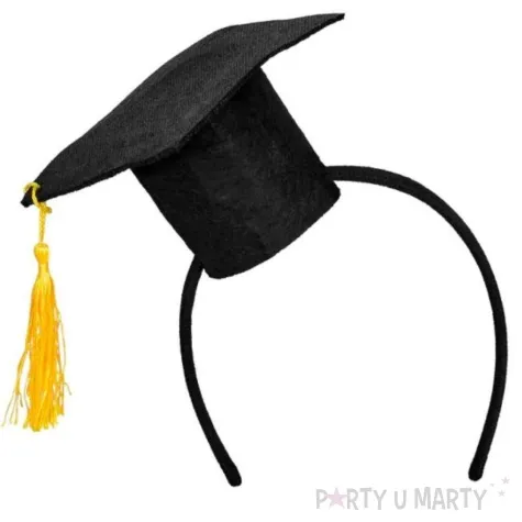 opaska party absolwent czarny boland