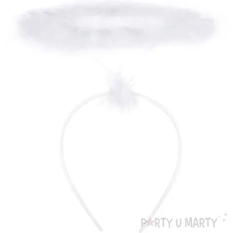 opaska party aureola aniolka bialy partypal