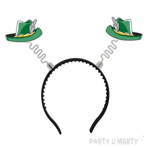 opaska party bawarska czapka zielony