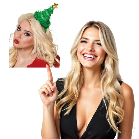 opaska party choinka zielona boland