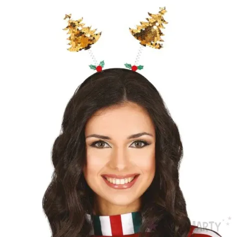 opaska party choinka zlota guirca