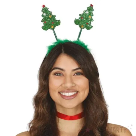 opaska party choinki brokatowe guirca