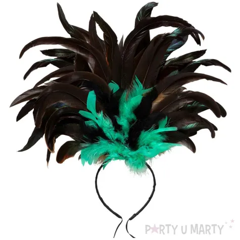 opaska party copacabana czarno zielony widmann