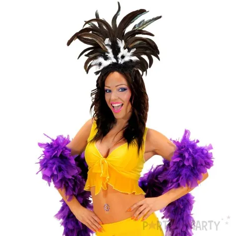 opaska party copacabona czarno bialy widmann