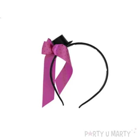 opaska party cylinderek ze wstazka