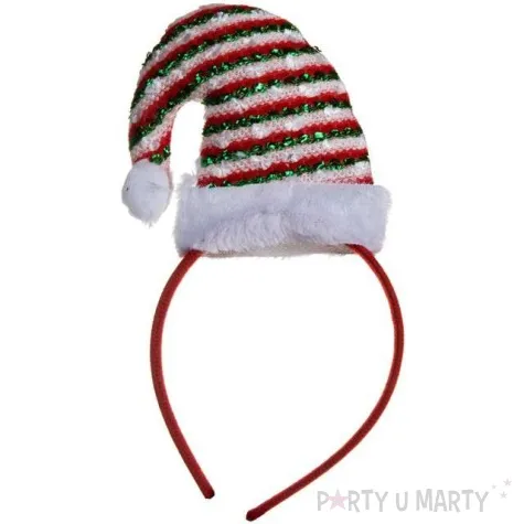 opaska party czapeczka paski czakos