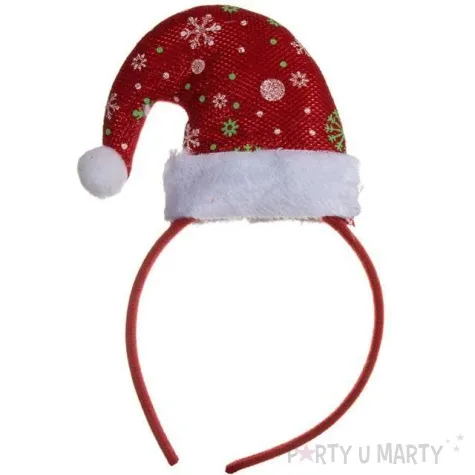 opaska party czapeczka sniezynki czakos