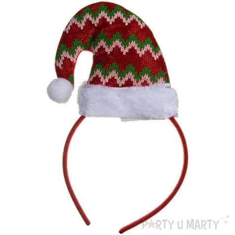 opaska party czapeczka zygzaki czakos