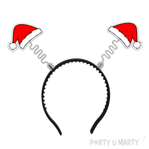 opaska party czapka swietego mikolaja