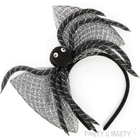 opaska party czarny pajak czarna partypal