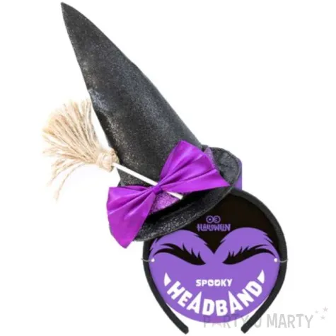 opaska party czarownica ze wstazka partypal