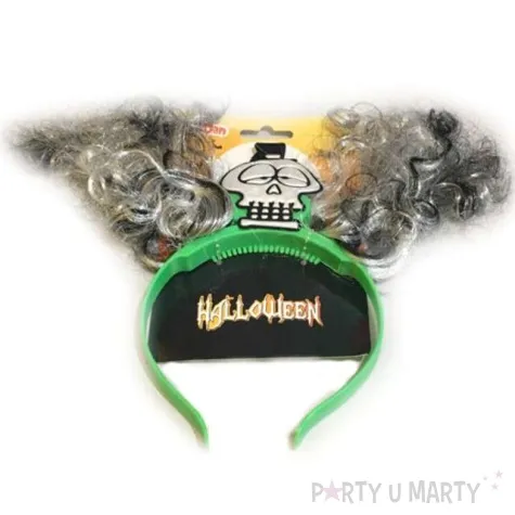 opaska party czaszka z wlosami godan