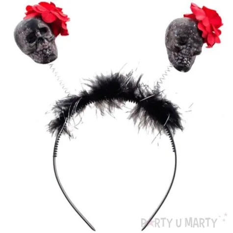 opaska party czaszki dia de los muertos funnyfashion