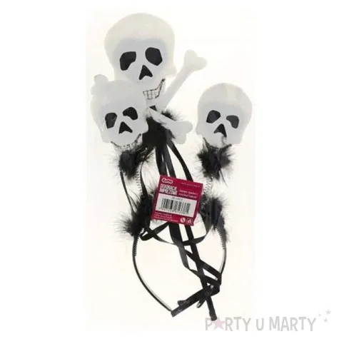 opaska party czaszki z rozdzka