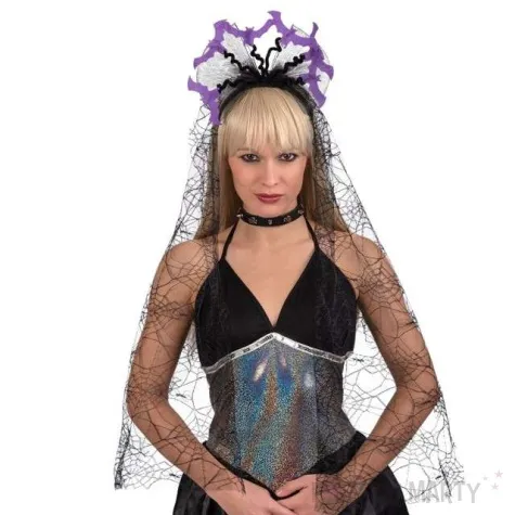 opaska party fioletowe nietoperze carnival toys