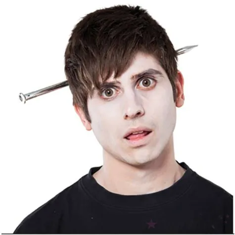 opaska party gwozdz w glowie fyasa