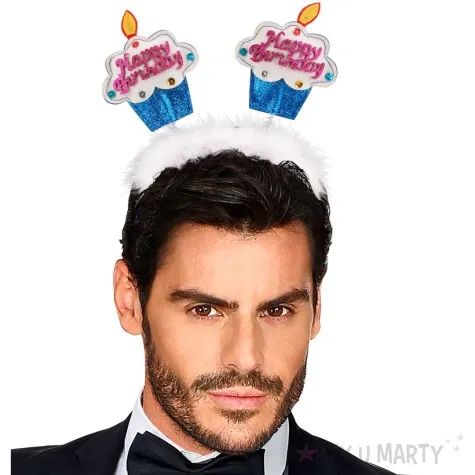 opaska party happy birthday babeczki i marabou widmann