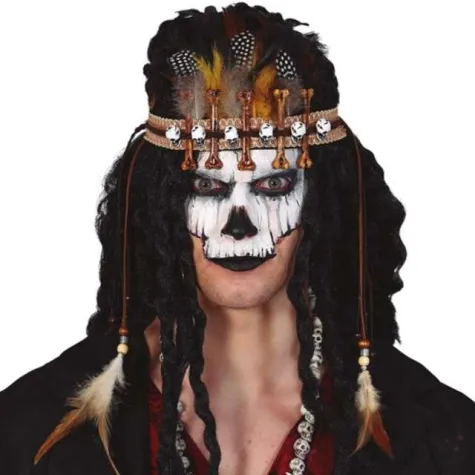 opaska party indianskie trofea kolorowa guirca