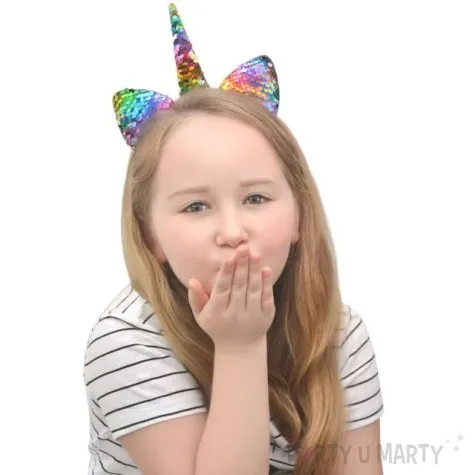 opaska party jednorozec teczowa arpex