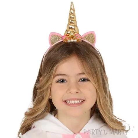 opaska party jednorozec z tiara guirca