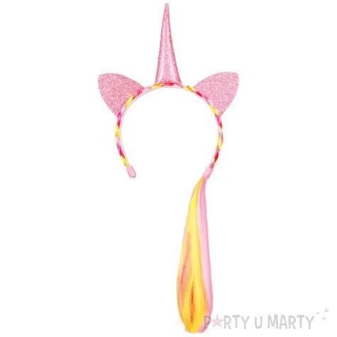 opaska party jednorozec z warkoczem boland