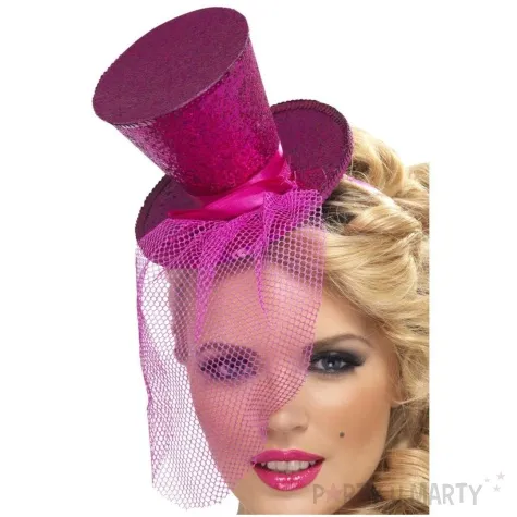 opaska party kapelusz fever fuksja smiffys