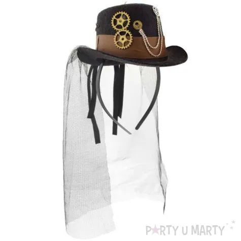 opaska party kapelusz lady steampunk godan