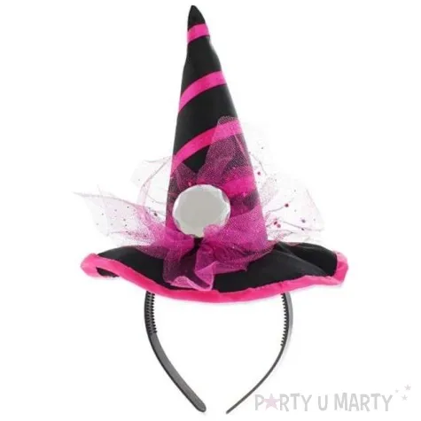 opaska party kapelusz magiczny kamien fioletowa godan