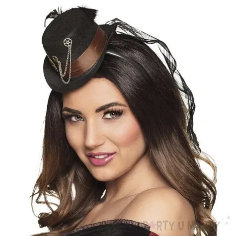 opaska party kapelusz steampunk boland