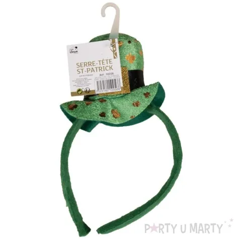opaska party kapelusz swiety patryk zielony ptitclown