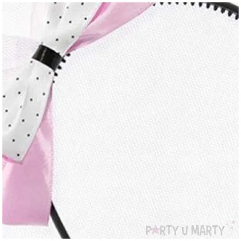 opaska party kokarda z welonem