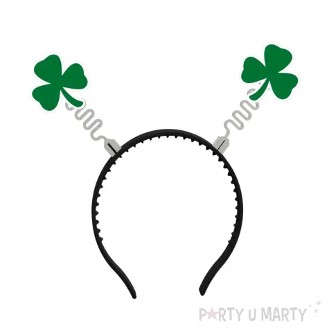 opaska party koniczynka sw patryka zielony