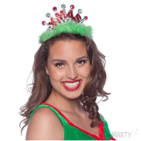 opaska party korona xmas swiecaca folat