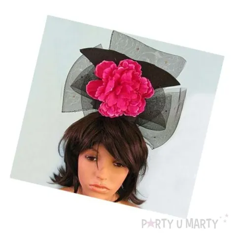 opaska party kwiat retro