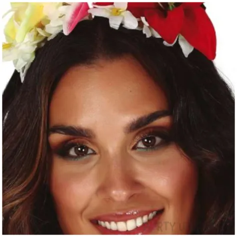 opaska party kwiatowa guirca