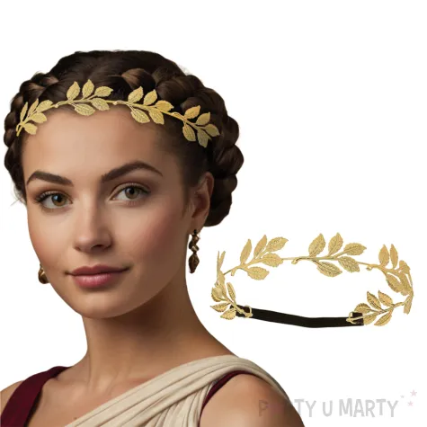 opaska party lisc laurowy zloty guirca