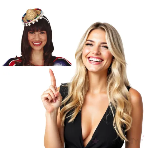 opaska party mini sombrero guirca