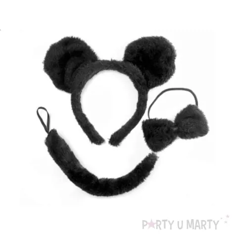 opaska party myszka czarna