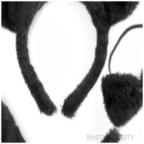 opaska party myszka czarna