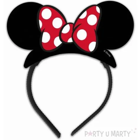 opaska party myszka minnie kokarda procos 4 szt
