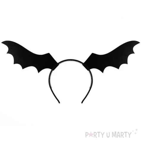 opaska party nietoperz czarna partydeco