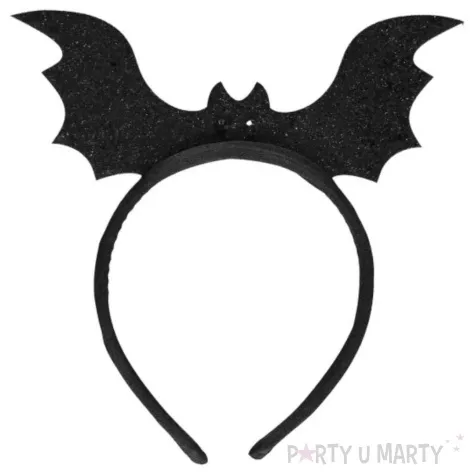 opaska party nietoperz czarny amscan