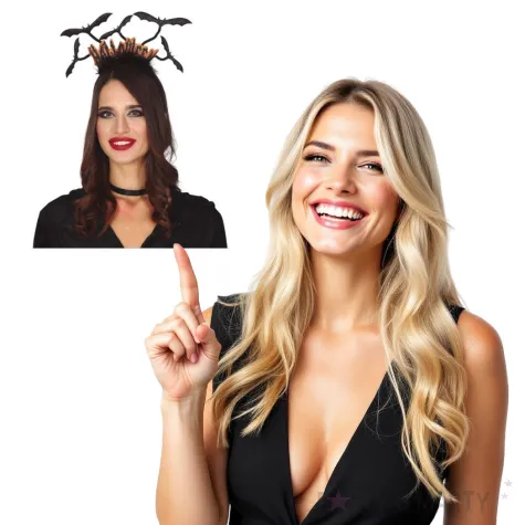 opaska party nietoperze brokatowa guirca