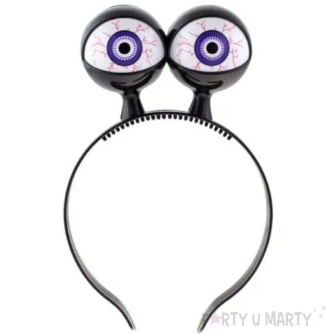 opaska party oko swiecace czarna