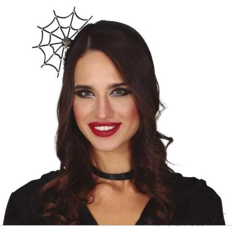 opaska party pajeczyna z roza cyrkonie guirca