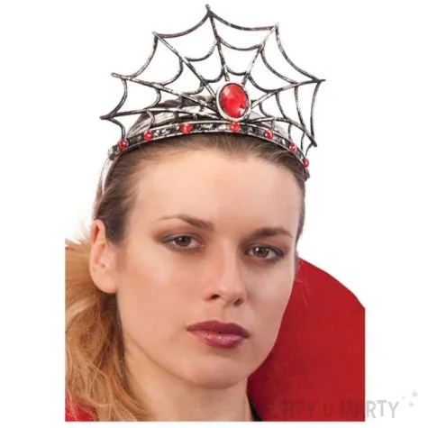 opaska party pajeczyna z rubinem carnival toys