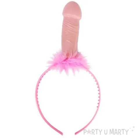 opaska party penisek z futerkiem folat